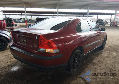 2004 Volvo S60 2.5T Awd z USA, uszkodzony, nr VIN YV1RH59H042375333
